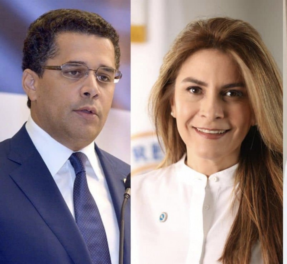 David Collado y Carolina Mejía.