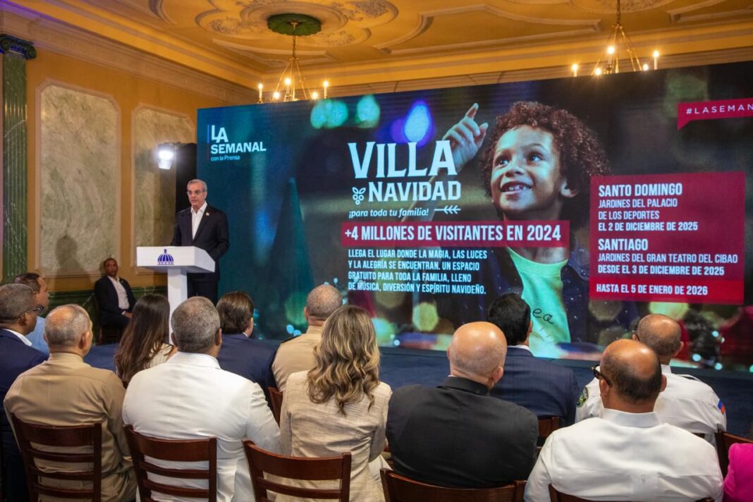 Abinader anuncia “La Brisita Navideña” y entrega de tarjetas de RD$1,500 que impactarán a dos millones 600 mil familias Abinader anuncia “La Brisita Navideña” y entrega de tarjetas de RD$1,500 que impactarán a dos millones 600 mil familias