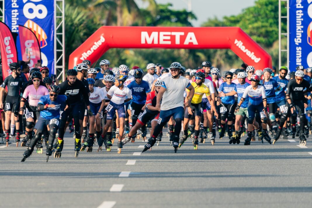 340 atletas protagonizan con éxito la tercera edición del Maratón de Patinaje del Gran Santo Domingo 340 atletas protagonizan con éxito la tercera edición del Maratón de Patinaje del Gran Santo Domingo