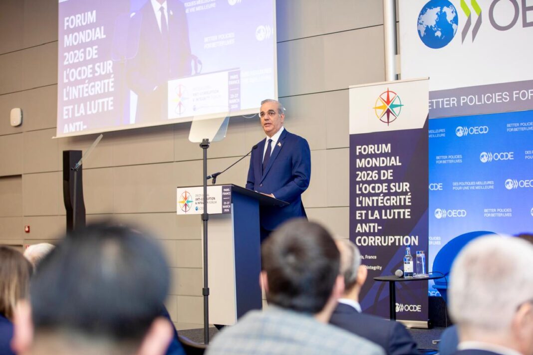 Presidente Abinader reafirma la integridad como eje estratégico del Estado en Foro Global Anticorrupción en París Presidente Abinader reafirma la integridad como eje estratégico del Estado en Foro Global Anticorrupción en París